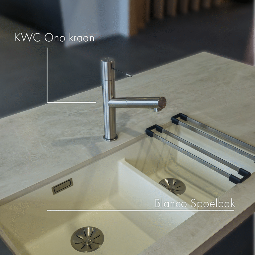Sanitair in keramiek werkblad
